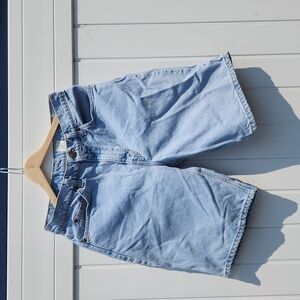 Vintage Levi denim jean shorts
